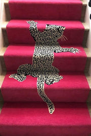 Climbing Leopard Runner Rug