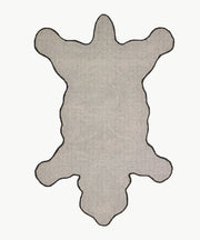 Aztec Bear Shape Area Rug for Kids Room