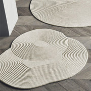 Irregular Shape Modern Rug