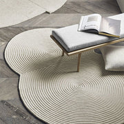 Irregular Shape Modern Rug
