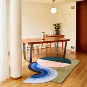 Irregular Shape Modern Rug