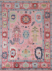 Vivian Hand Knotted Oushak Rug