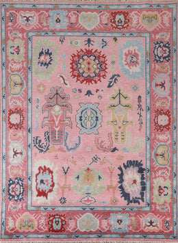 Vivian Hand Knotted Oushak Rug