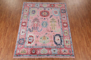 Vivian Hand Knotted Oushak Rug