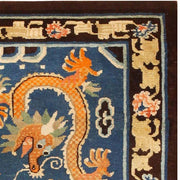 Ancient Chinese Dragon Hand Tufted Area Rug for Living Room & Bedroom