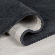 Charcoal Modern Hand Tufted Area Rug for Living Room & Bedroom