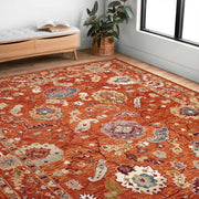 Multicolor Premium Hand Knotted Area Rug for Living Room & Bedroom
