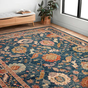 Multicolor Premium Hand Knotted Area Rug for Living Room & Bedroom