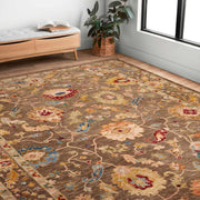 Multicolor Premium Hand Knotted Wool Rug for Living Room & Bedroom
