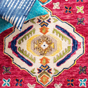 Multicolor Premium Hand Knotted Area Rug for Living Room & Bedroom