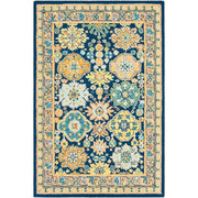 Multicolor Premium Hand Knotted Area Rug for Living Room & Bedroom