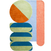 Irregular Shape Modern Rug