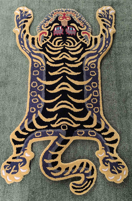 Tibetan Tiger Shape Rug
