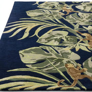Monkey Jungle Floral Rug