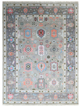 Vivian Hand Knotted Oushak Rug