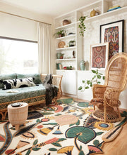 Loloi Optimism Hand Tufted Floral Area Rug for Living Room & Bedroom