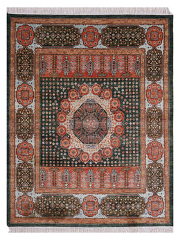Mamluk Design Modern Oushak Hand Knotted Rug