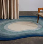 Irregular Shape Modern Rug