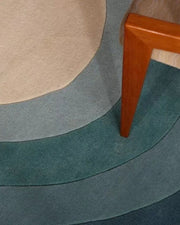 Irregular Shape Modern Rug