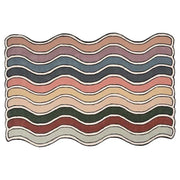 Zig Zag Rainbow Modern Rug