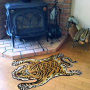 Tibetan Tiger Shape Rug