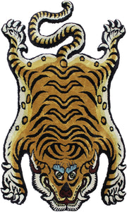 Tibetan Tiger Shape Rug