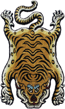 Tibetan Tiger Shape Rug
