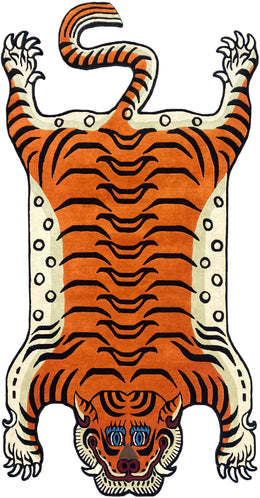 Tibetan Tiger Shape Rug