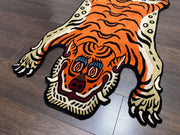 Himalayan Tiger Shape Rug