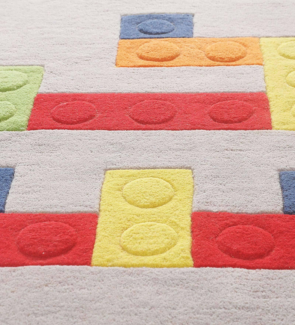 Red Lego Rug LEGO Rug – Rida Handloom