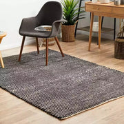 Hand Knitted Chunky Wool Area Rug