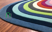 Odd Shape Modern Rug