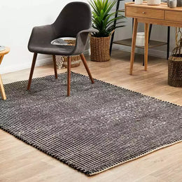 Hand Knitted Chunky Wool Area Rug