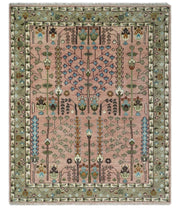 Vivian Hand Knotted Oushak Rug