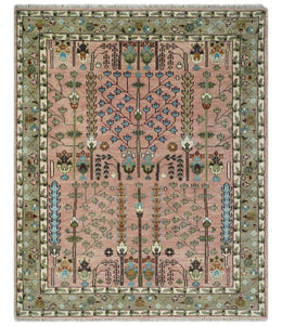 Vivian Hand Knotted Oushak Rug