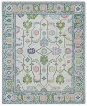 Vivian Hand Knotted Oushak Rug