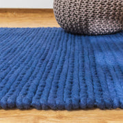Hand Knitted Wool Area Rug