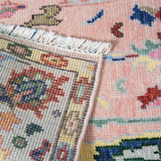 Vivian Hand Knotted Oushak Runner Rug