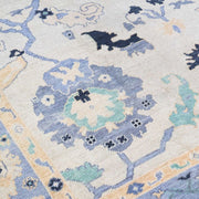 Vivian Hand Knotted Oushak Rug