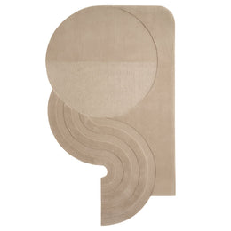 Irregular Shape Modern Rug