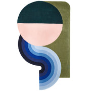 Irregular Shape Modern Rug