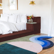 Irregular Shape Modern Rug