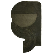 Minimalist Irregular Shape Modern Rug